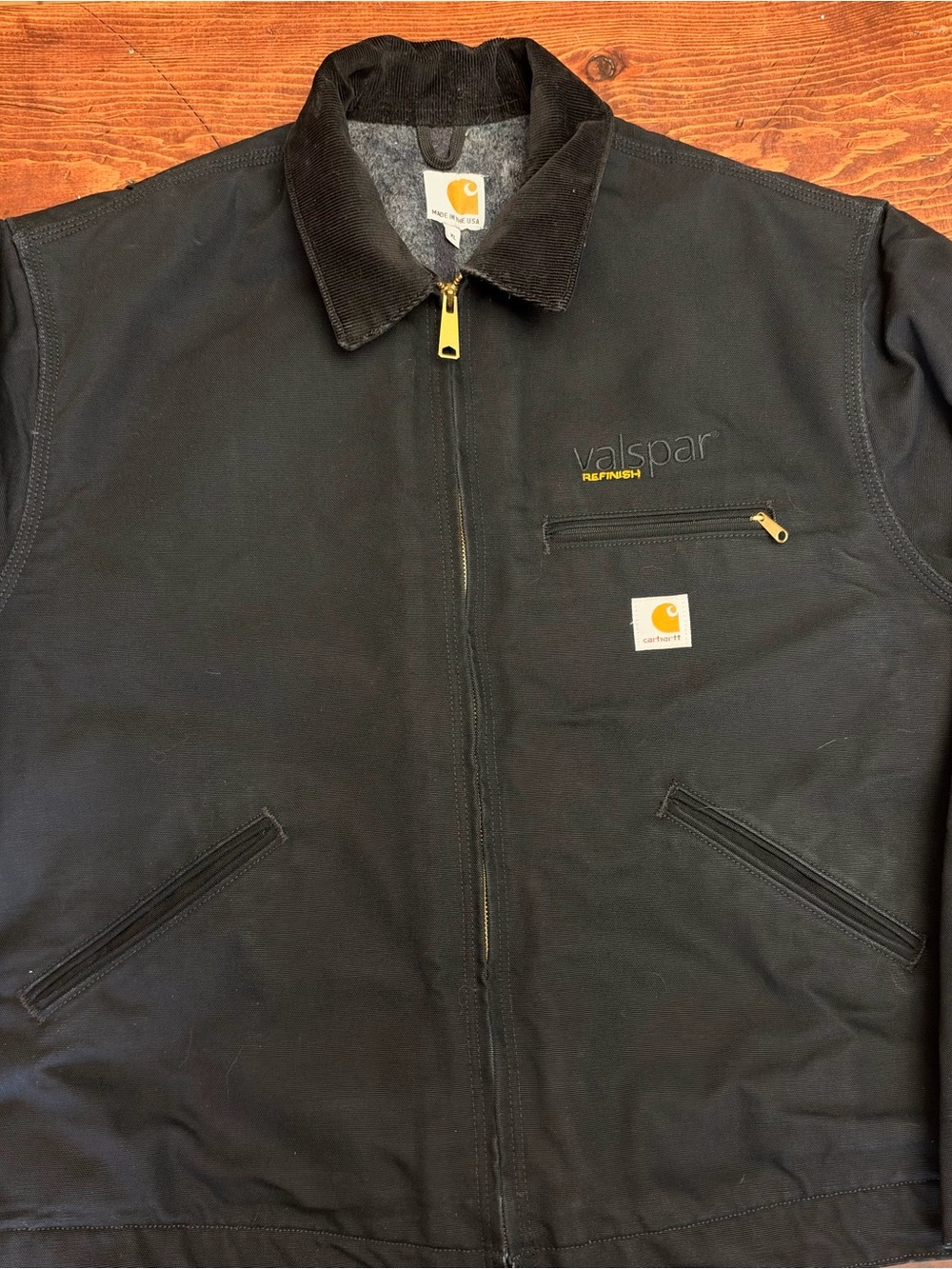 🔥 Rare Vintage Carhartt J001 BLK Detroit Jacket 🔥